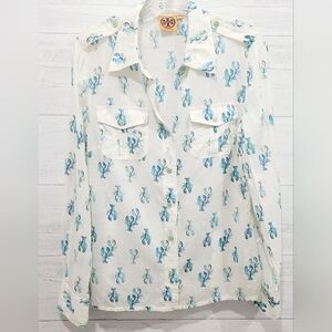 Tory Burch Brigette Lobster Blouse